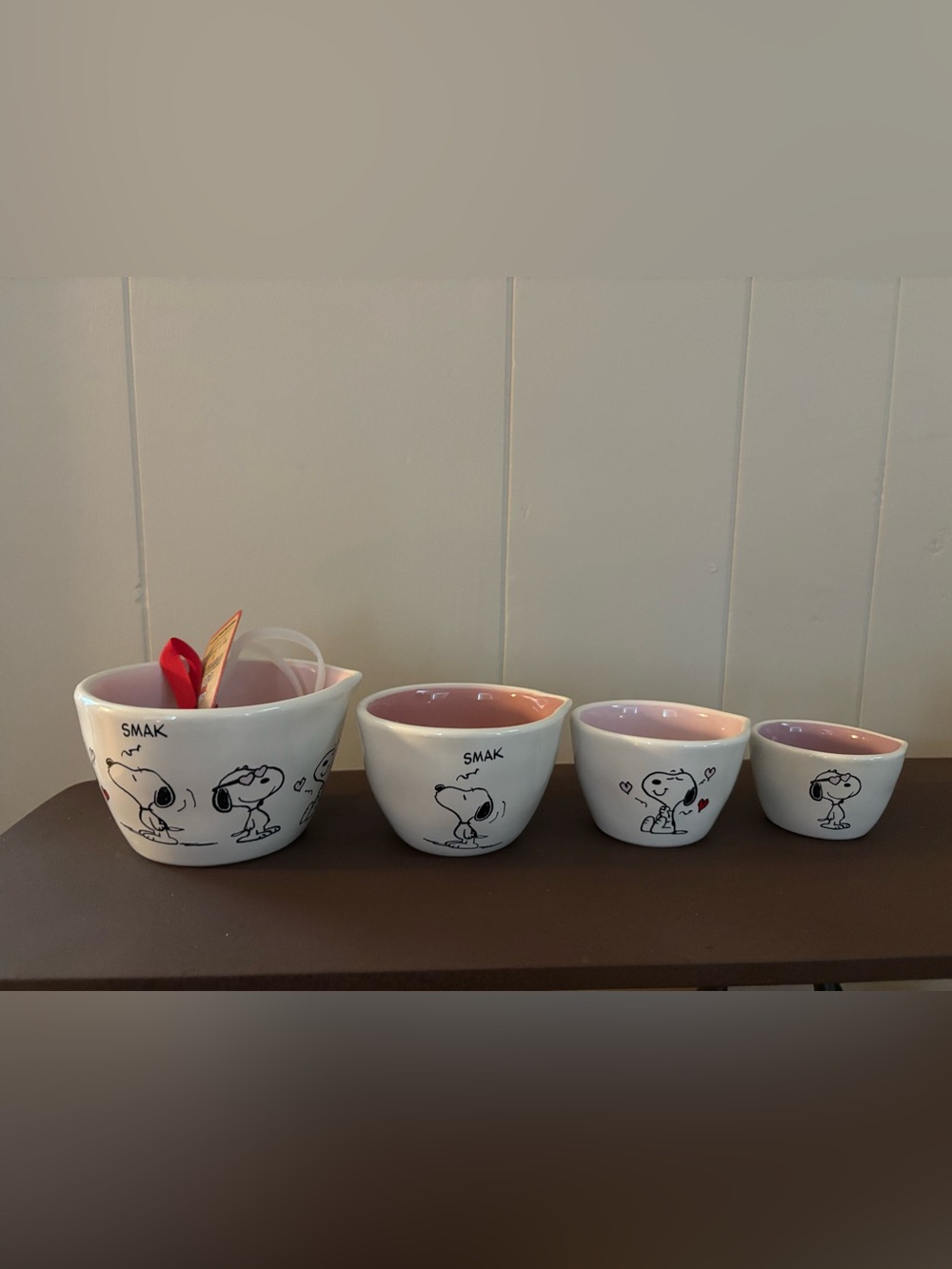 Rae Dunn Snoopy measuring cups set 4-Piece